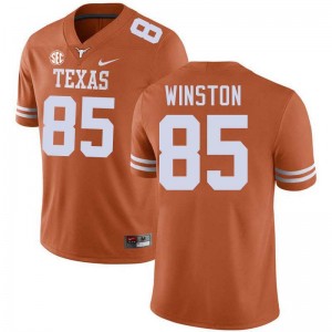 Men's Emaree Winston Texas Orange Texas Longhorns #85 Football High School Jersey 490479-633