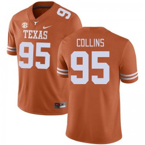 Men Alfred Collins Texas Orange Texas Longhorns #95 SEC Conference 2025-26 Jersey 113869-897