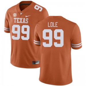 Men's Jermayne Lole Texas Orange Texas Longhorns #99 SEC Conference Alumni Jersey 160907-342