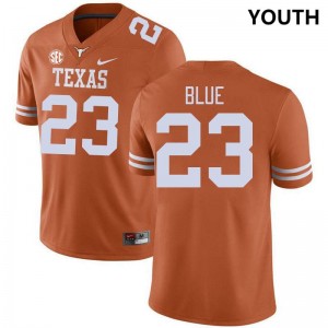 Youth Jaydon Blue Texas Orange Texas Longhorns #23 SEC Conference Game Jersey 466676-270