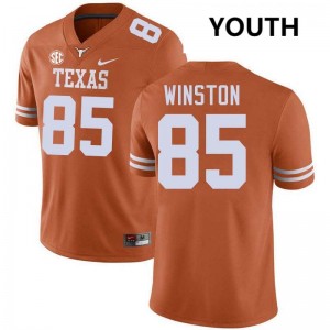 Youth Emaree Winston Texas Orange Texas Longhorns #85 Football Replica Jersey 229571-632